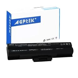 AGPtek Laptop/Notebook Battery for Sony VAIO VGN-CS39 VGN-CS90NS VGN-FW140EH VGN-FW21E VGN-FW290JTH VGN-FW355J/H VGN-FW41J/H VGN-FW51MF/H VGN-FW71DB/W VGN-FW81S 4800mAh 11.1V