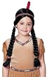Girls Little Pow Wow Indian Wig