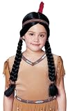 Girls Little Pow Wow Indian Wig