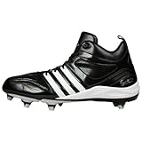 IMAGE OF adidas Men's Reggie III Td D Football Cleat,Black/White/Silver,9 M