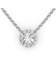 0.76ct Center of My Life Diamond Necklace