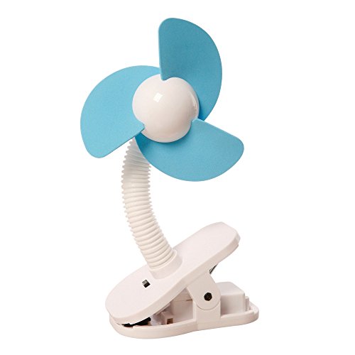 Dreambaby Stroller Fan, White/Blue