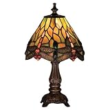 11.5 Inch H Hanginghead Dragonfly Mini Lamp Table Lamps