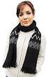 Handmade Pure Alpaca Natural Fiber Scarf (Extra Large)