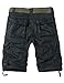 Match Men's Retro Cow Denim Cargo Shorts