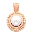 14K Rose Gold Pearl Pendant