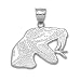 Florida A&M Univ Rattler Head Giant Charm/Pendant -14K/10K, Stainless Steel or Gold Plated