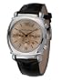 Emporio Armani Quartz, Champagne Gold Dial with Brown Leather Strap - Men's Watch AR0286