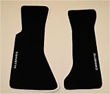35th Anniversary Corvette Cut Pile Floor Mats with Embroidered Emblem