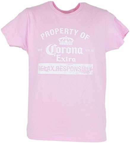 Property Of Corona Extra Relax Responsibly Women T-shirt Novelty Fit Graphic Tee