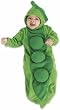 Rubie's Costume Co. Deluxe Baby Bunting, Pea in the Pod Costume, 1 to 9 Months