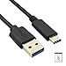 Winplus Tech USB Type C Male To USB 3.0 A Male Charging & Sync Cable For Apple New MacBook 12 Inch, Nokia N1 Tablet, Chromebook Pixel and Other Type-C Devices (3.3ft/1m,1Pack)-Black