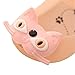 YING LAN Baby Summer Jelly Shoes Little Cat Toddler Kids Sandals