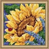 Dimensions Needlecrafts Needlepoint, Sunflower And Ladybug