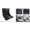Foldable Car Seat Laptop Tray Table Food Holder Black