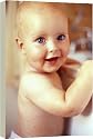 Box Canvas Print of Baby boy before a bath from Science Photo Library