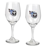 Tennessee Titans 2 Piece NFL Wine Glass Set