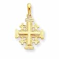 14k Jerusalem Cross Pendant