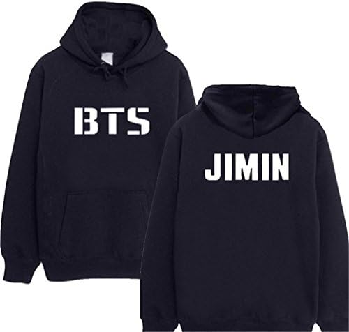 Tokymoon KPOP BTS Sweater Hoodie Monster JIN SUGA JIMIN V Cap Unisex Sweatershirt S