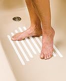 Bath Safety Treads (8 per pack) - Clear