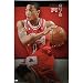 Chicago Bulls Derrick Rose with Basketball Sports Poster Print - 22x34