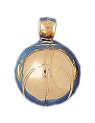 CleverEves 14K Gold Pendant Basket Ball Themed 8.4 - Gram(s)