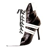 Referee Black Adult Costume Boots