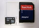 Sandisk Micro Sd / Micro Sdhc 8gb Flash Memory Card for Blackberry Bold 900 ....