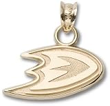 Anaheim Ducks New Foot Logo 5/8" Sterling Silver Charm/Pendant