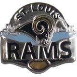 St. Louis Rams Pin - NFL Football Fan Shop Sports Team Merchandise