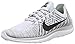 Nike Men's Free 4.0 Flyknit Running Shoe, Pure Platinum/Blk/White/Cl Gry, Size 11.5 D(M) US