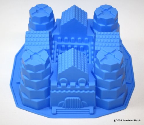 Silikonbackform 4tuermige Burg