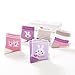 SUNBVE 5 Pack Girls Loli Rabbit Series Cotton Seamless Socks (5-7Years)
