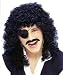 Curly Character Wig - Black Adult