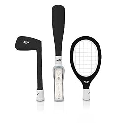 Wii Nerf Sports Pack Plus - Black