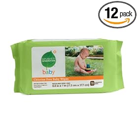 Click here to buy Seventh Generation Baby Wipes Refills, Chlorine....
