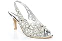 Unze Sequin-Embellished Strappy Sandal - 31126