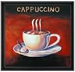 Framed Oil Painting on Canvas - 10x10 Cappuccino