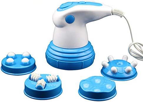 Professional Massage Fat Press Machine 3 in 1 Suit Massager Body Infrared Electric Massager Fat Press Machine Serial: S X-608( Color: Blue)