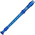 Ravel Transparent Recorder with Cleaning Rod and Bag, Blue