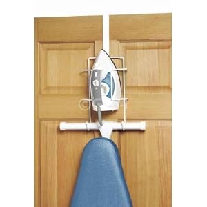 Whitmor 6023-432-R Ironing Accessories Over-the-Door Iron Caddy by Whitmor