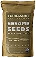 Raw Organic Sesame Seeds (Unhulled), 2-pounds