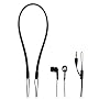 Sony MDR-NX 1 B Kopfh�rer mit integrierter Leder-Halskette