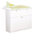 roba 58771 - Dream World 2 Wickelkommode inkl. Wickelansatz 104 x 75 cm mit 2 T�ren, 1 breites Schubfach, 1 Boden