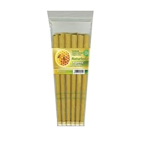 Naturhelix 100% Organic Beeswax Ear Candles with filter & protective disk *3 pairs* FREE P & P in UK