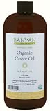 Organic Castor Oil 16 fl. oz (473 ml) by Banyan Botanicals