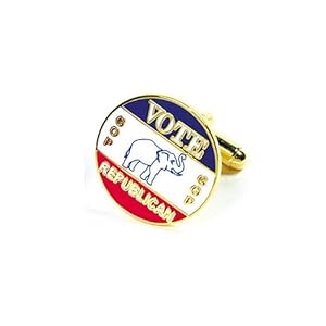 Vintage Republican Cufflinks [Kitchen] Cufflinks, Inc.
