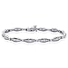 41Gd To5ZmL. SL75  10K White Gold 2 ct. Round and Baguette