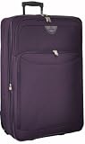 X Large 29” Super Lightweight Expandable Luggage Suitcase (Plum)