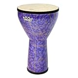 Remo Festival 14 x 8 Small Pretuned Djembe - Constellation Purple finish